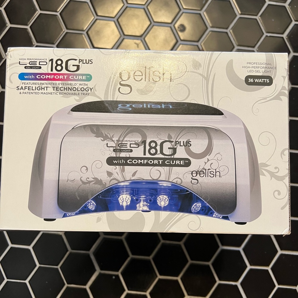 Gelish professional gel nail light